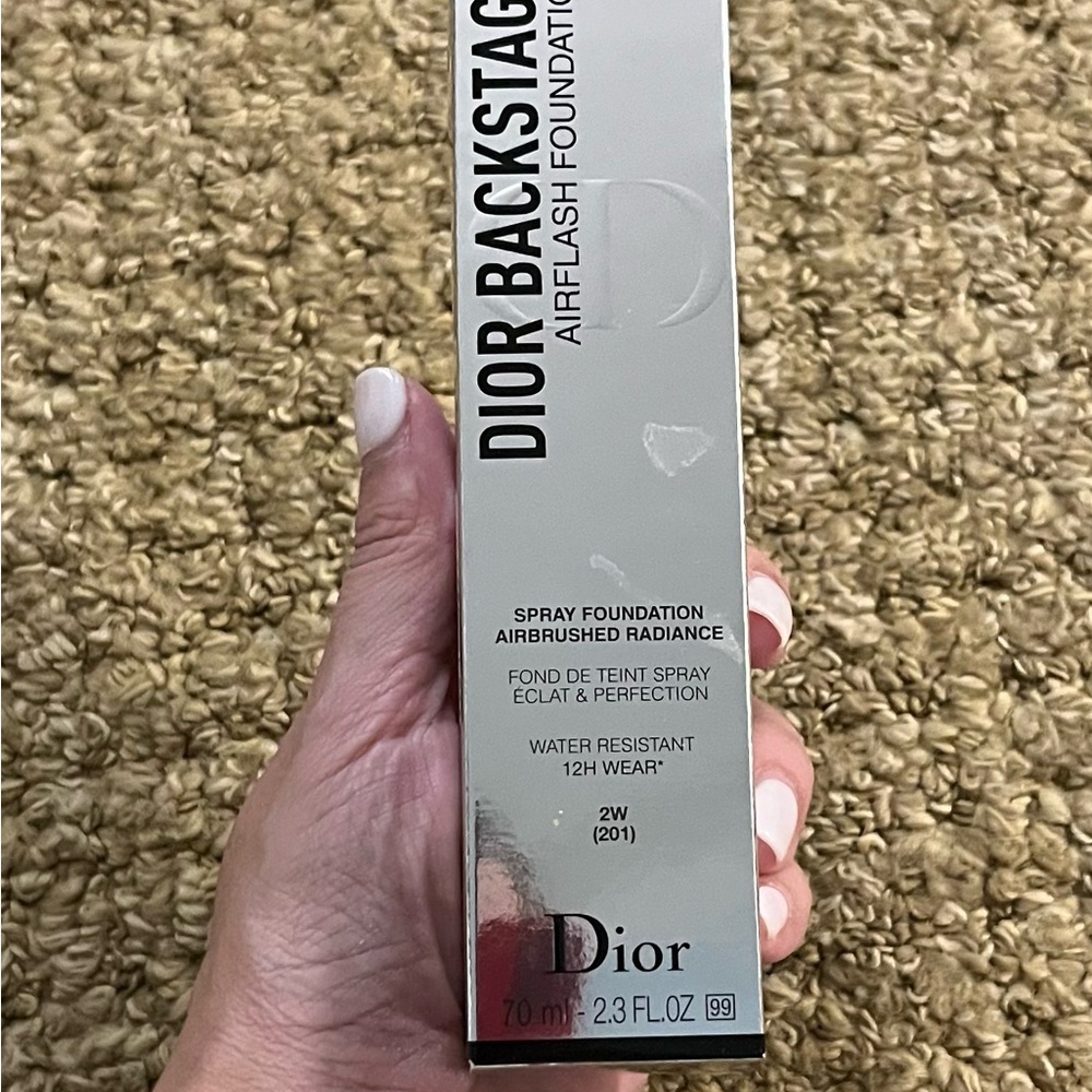 NEVER USED Dior Backstage Airflash Foundation - 2W Shade